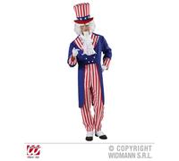 W WIDMANN MILANO Party Fashion - Costume Mr America, USA, Sam, costumi in maschera