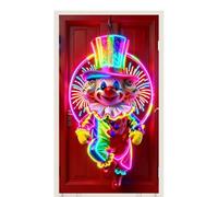 Carnevale Decorativo: Carnevale Multicolore, Multifunzionale per Feste, Copertura per Porte di Natale, Sfondo Del Cartone Animato di Natale per Stanza, Cucina, Casa,