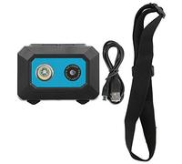 Carnevale di San Valentino Videocamera frontale, videocamera sportiva Mini DV, portatile popout slot per schede TF da corsa per arrampicata aerea all'aperto all'aperto(Black blue)