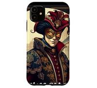 Carnevale di Venezia - Elegante Maschera Veneziana Custodia per iPhone 11