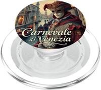 Carnevale di Venezia - Elegante mascherata veneziana PopSockets PopGrip per MagSafe