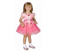 CARNEVALE DISNEY COSTUME VESTITO AURORA BELLA ADDORMENTATA PRINCESS 2/3 ANNI