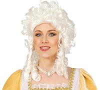 Guirca- Parrucca marquesa in scatola, colore: bianco, taglia unica (4070.0)