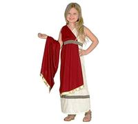 CARNEVALE HALLOWEEN VESTITO ANTICA ROMANA ROMANO IMPERATORE CESARE BAMBINO
