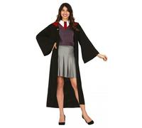 CARNEVALE HALLOWEEN VESTITO HARRY POTTER HERMIONE GRIFONDORO SERPEVERDE COMPLETO