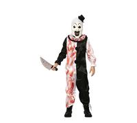 CARNEVALE HALLOWEEN VESTITO O MASCHERA TERRIFIER ART THE CLOWN FYASA ADULT CHILD