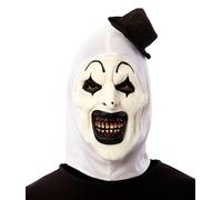 CARNEVALE HALLOWEEN VESTITO O MASCHERA TERRIFIER ART THE CLOWN FYASA ADULT CHILD