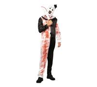 CARNEVALE HALLOWEEN VESTITO O MASCHERA TERRIFIER ART THE CLOWN FYASA ADULT CHILD