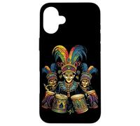 Carnevale Parata Drum Kit Musicista Maschera Carnevale Carnev Custodia per iPhone 16 Plus