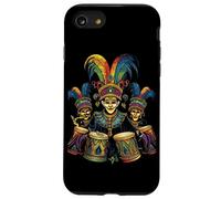 Carnevale Parata Drum Kit Musicista Maschera Carnevale Carnev Custodia per iPhone SE (2020) / 7 / 8