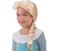 Carnevale Parrucca principessa dei ghiacci Elsa