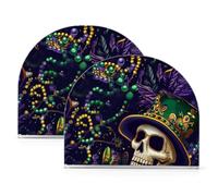 Carnevale Verde Viola Cranio Acrilico Bloom Portatovaglioli per Farmhouse Cocktail freestanding Portatovaglioli per Carta Home Decor