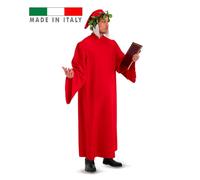COSTUME DANTE ALIGHIERI TUNICA CAPPELLO