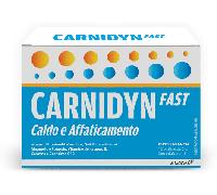 Carnidyn Fast Carnitina Magnesio e Potassio Per Combattere La Spossatezza 12 Bustine