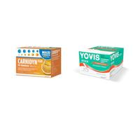 Carnidyn Plus 40 bustine Gusto Arancia + Yovis Stick 50 Miliardi 30 Bustine Orosolubili