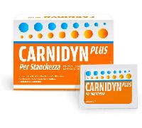 Carnidyn Plus Stanchezza Mentale E Fisica Integratore Di Sali Minerali, 20 Bustine con Carnitina E Vitamine