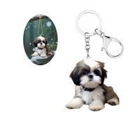 Carniee Simpatico Animale Portachiavi con Cartoni Ciondolo Animale Cartone Animato Acrilico Ciondoli Regalini Fine Festa Compleanno Perfetti per Bambini Amici e Famiglia Multicolore O