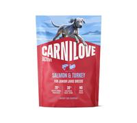 CARNILOVE Active Dog Salmon and Turkey Junior Large Breeds 1,5 kg salmone e tacchino, per giovani junior di razze grandi
