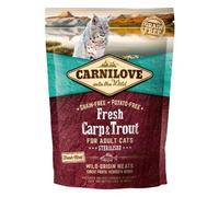 CARNILOVE Adult sterilised fresh carpa e trota 400 g