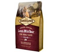 CARNILOVE Cat Agnello e Cinghiale Sterilizzato 2 kg
