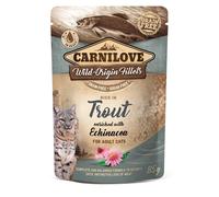 Carnilove Cat Pouch Trota con Echinacea 85gx24
