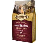 Carnilove Cat Sterilised Agnello e Cinghiale: 2 kg