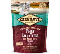 CARNILOVE Adult sterilised fresh carpa e trota 400 g