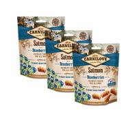 Carnilove Crunchy Snack, salmone con mirtilli 3x200 g