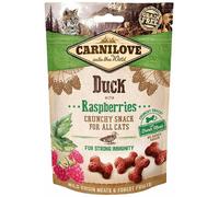 CARNILOVE Crunchy snacks croccanti con anatra e lamponi 50g