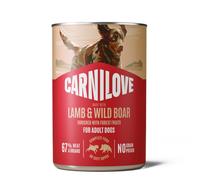 Carnilove Dog - Paté 12 x 400 g - Agnello & Cinghiale