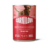 Carnilove Dog - Paté 12 x 400 g - Tacchino, Renna & Cinghiale