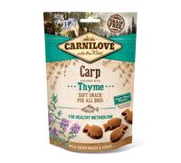 Carnilove Dog Soft Snack Carpa con Timo 200g