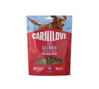 CARNILOVE Dog Soft Snack Salmon Small Bite 200g snack morbidi al salmone per cani adulti