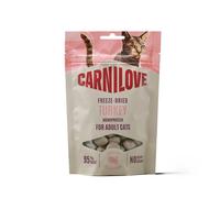 CARNILOVE Freeze-Dried Snack Cat Turkey 40 g con tacchino, snack liofilizzati per gatti
