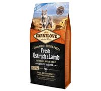 Carnilove Fresh Adult Small Breed struzzo, agnello per cani - 6 kg
