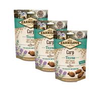 Carnilove Semi-Moist Snack, carpa al timo, 3x200 g
