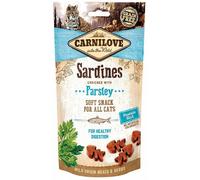 CARNILOVE Semi moist snacks snack con sardine e prezzemolo 50g