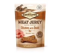 Carnilove Snack per Cani Meat Jerky Pollo & Quaglia 100g