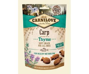 Carnilove Snack Semiumido 200 gr Carpa e Timo