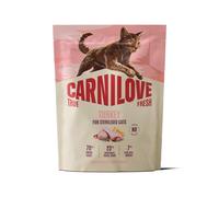 CARNILOVE TRUE FRESH Cat Dry Turkey for Sterilised Adult All Breeds 400g