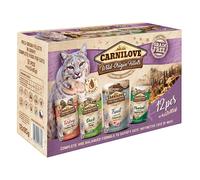 Carnilove Wild Origin Filetti 12 x 85 g - Mix: Anatra, Fagiano, Tacchino, Trota
