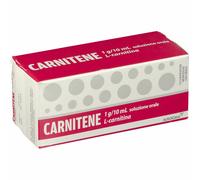Carnitene*10 flaconcini orali 1g/10ml