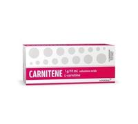 Carnitene 1g/10ml L-Carnitina Soluzione Orale 10 Flaconcini Monodose