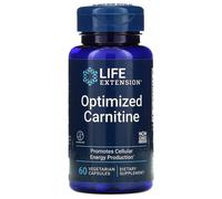 Carnitina Ottimizzata 60Caps Life Extension Acetil L-Carnitina 1100mg/Carnitina