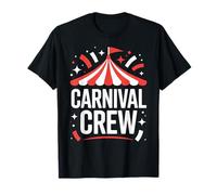 Carnival Crew Group Outfit Circus Party Squad Matching Maglietta
