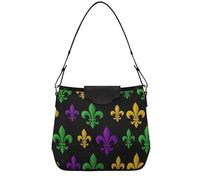 Carnival Iris Tote Bag per lavoro, borsa tote da donna casual resistente, borsa a tracolla morbida in pelle PU alla moda, taglia media