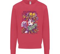 Carnival Its Mardi Gras Felpa Per Bambini