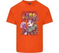 Carnival Its Mardi Gras Maglietta Per Bambini Ragazzi E Ragazze