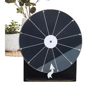 Carnival Spinner Wheel - Tavolo Da Gioco In Legno Per Lotteria Da 11 Pollici, Set Di Spinner Per La Decisione Del Cancellabile, Accessorio Per Strumenti Per La Serata Di Gioco Con Rotazione Flu