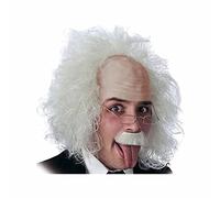 Carnival Toys 2706 - Parrucca Einstein con Occhiali e Baffi in Busta